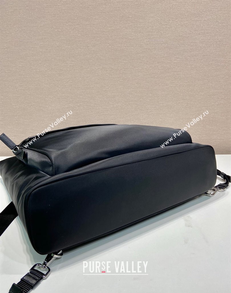 Prada Mens Nylon Bakcpacks Bag Black 2024 2VG098 (YZ-240416086)