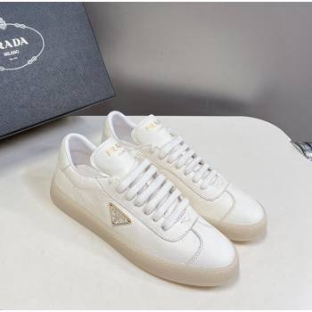 Prada Downtown Nappa Leather Sneakers White 2024 0430 (MD-240430078)