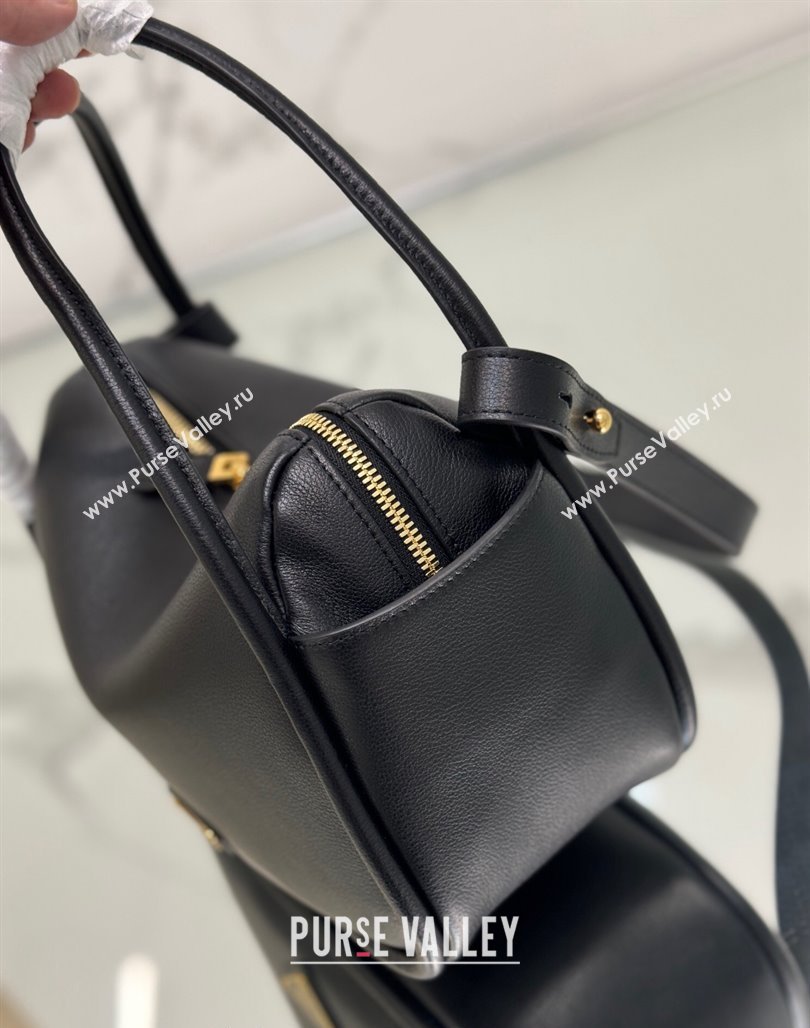 Prada Leather handbag Black 2024 1BA451 (YZ-240524036)