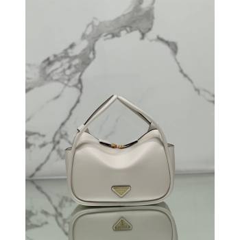 Prada Leather handbag White 2024 1BA451 (YZ-240524037)