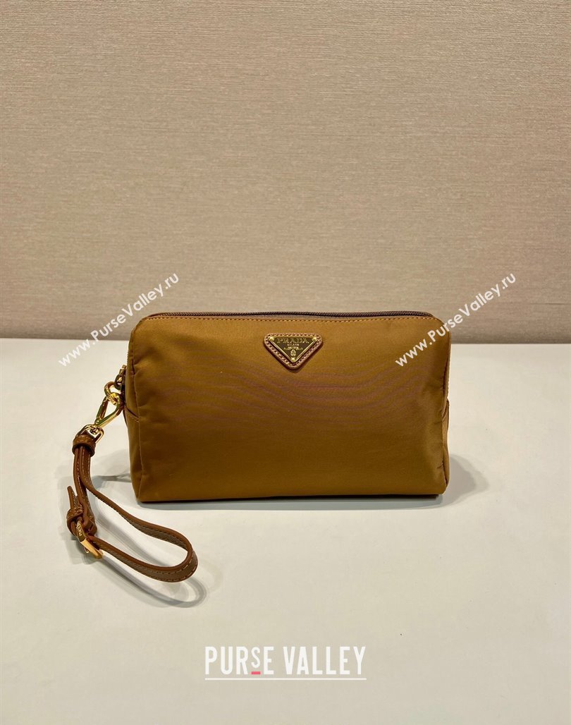 Prada Re-Nylon pouch Brown 2024 1NS693 (YZ-240524050)