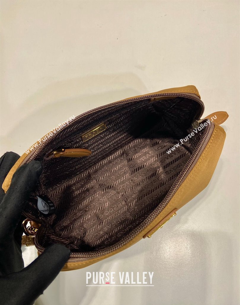 Prada Re-Nylon pouch Brown 2024 1NS693 (YZ-240524050)