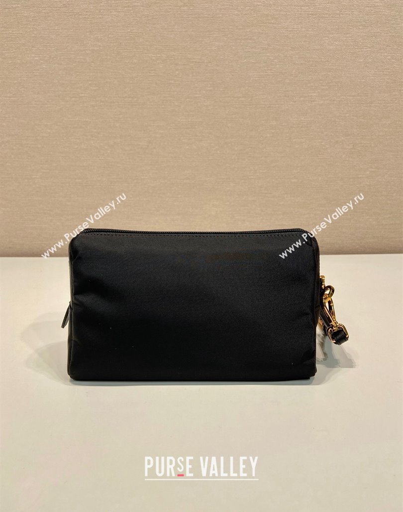 Prada Re-Nylon pouch Black/Gold 2024 1NS693 (YZ-240524051)