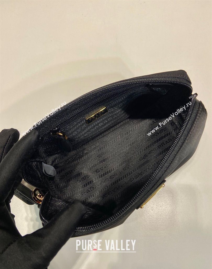 Prada Re-Nylon pouch Black/Gold 2024 1NS693 (YZ-240524051)