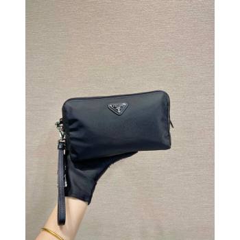 Prada Re-Nylon pouch Black/Silver 2024 1NS693 (YZ-240524052)