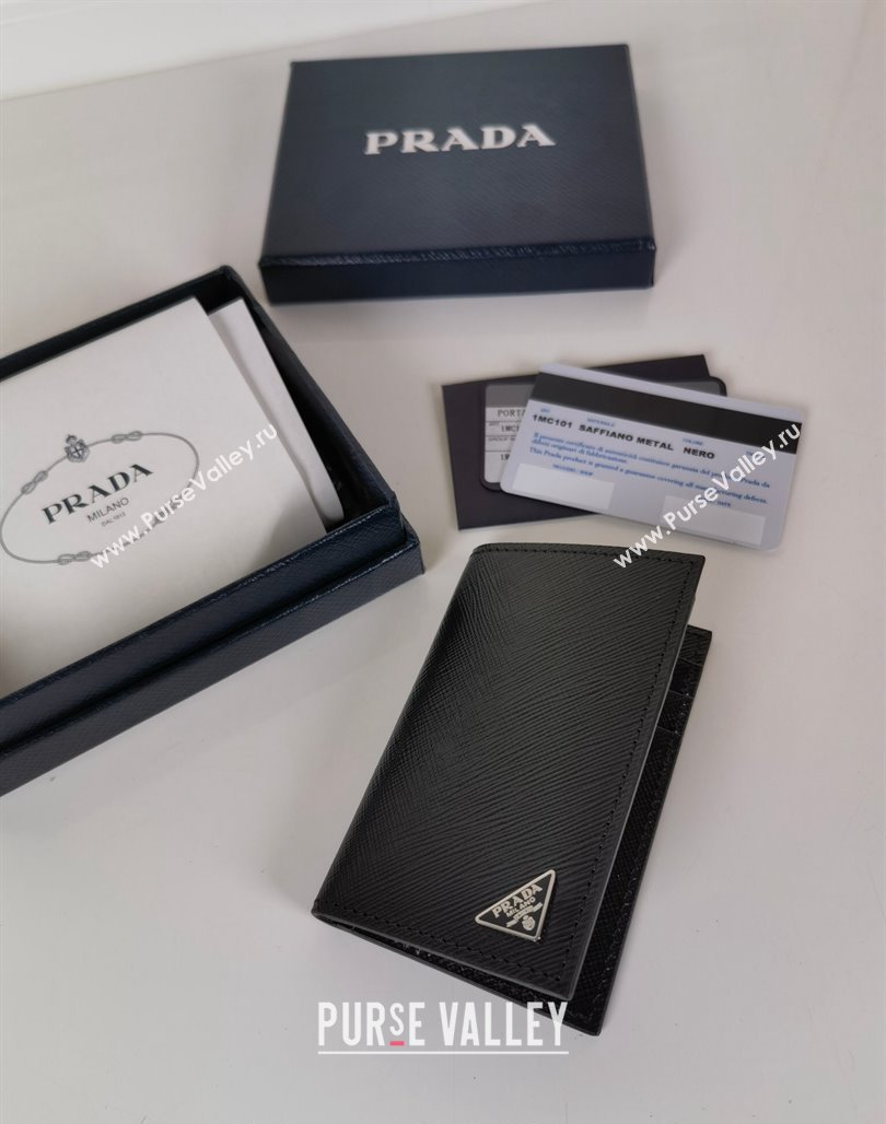 Prada Saffiano Leather Card Holder Wallet 2024 2MC101 (YZ-240524079)