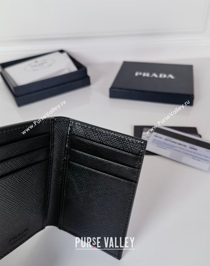 Prada Saffiano Leather Card Holder Wallet 2024 2MC101 (YZ-240524079)