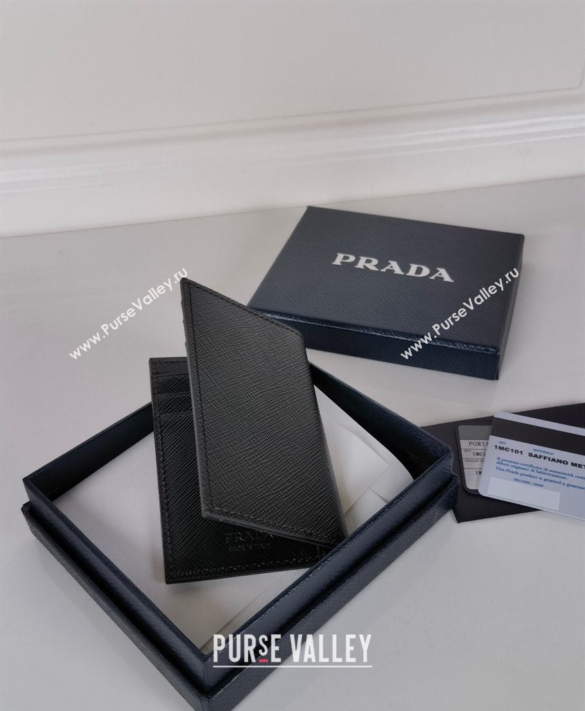 Prada Saffiano Leather Card Holder Wallet 2024 2MC101 (YZ-240524079)