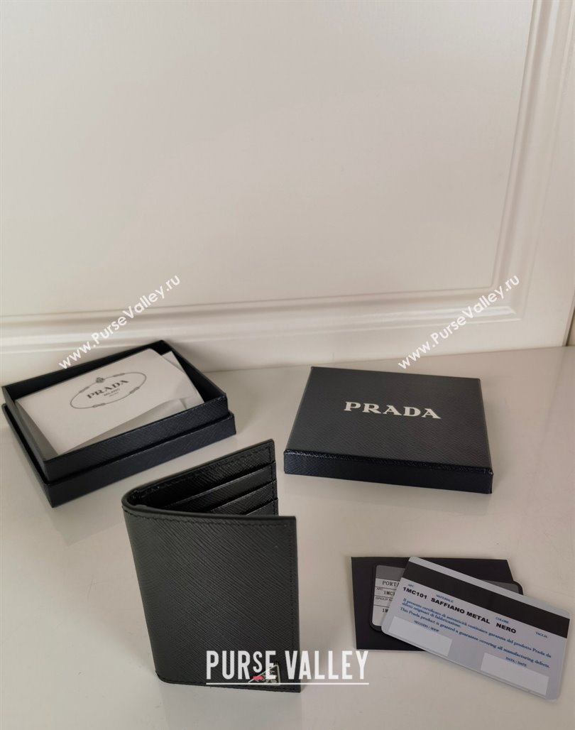 Prada Saffiano Leather Card Holder Wallet 2024 2MC101 (YZ-240524079)