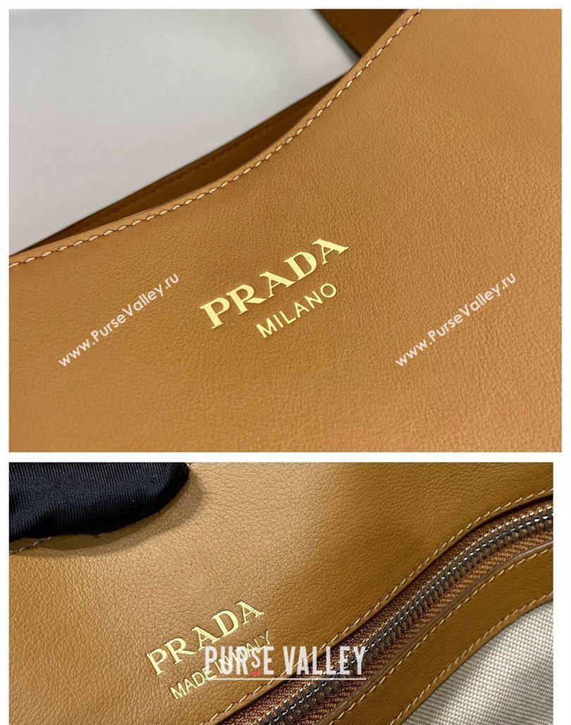 Prada Mens Leather tote bag Beige 2024 2VG122 (YZ-240715038)