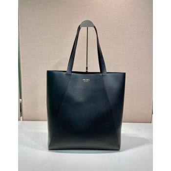 Prada Mens Leather tote bag Black 2024 2VG122 (YZ-240715039)