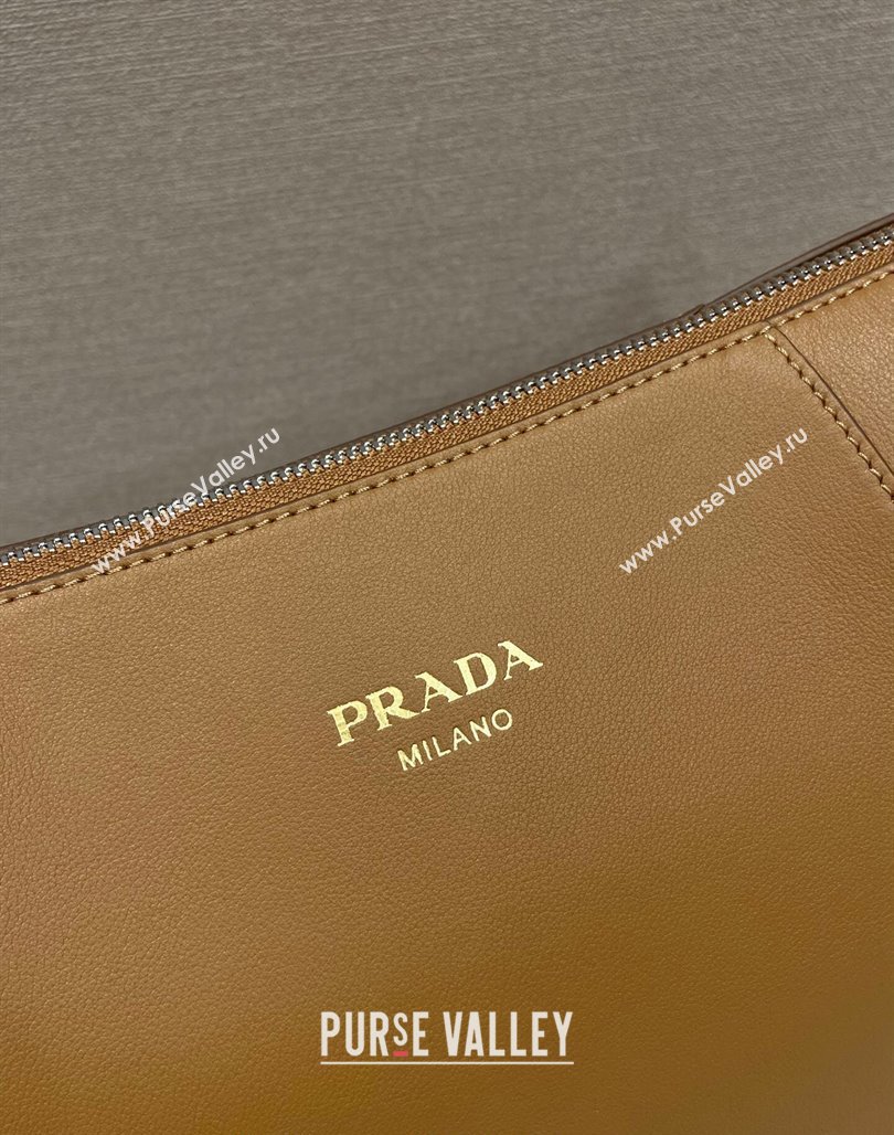 Prada Mens Leather shoulder bag Dark Beige 2024 2VH177 (YZ-240715040)