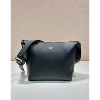 Prada Mens Leather shoulder bag Black 2024 2VH177 (YZ-240715041)