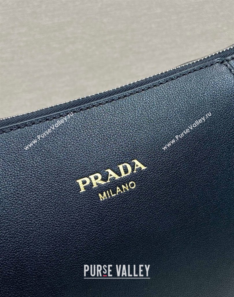 Prada Mens Leather shoulder bag Black 2024 2VH177 (YZ-240715041)