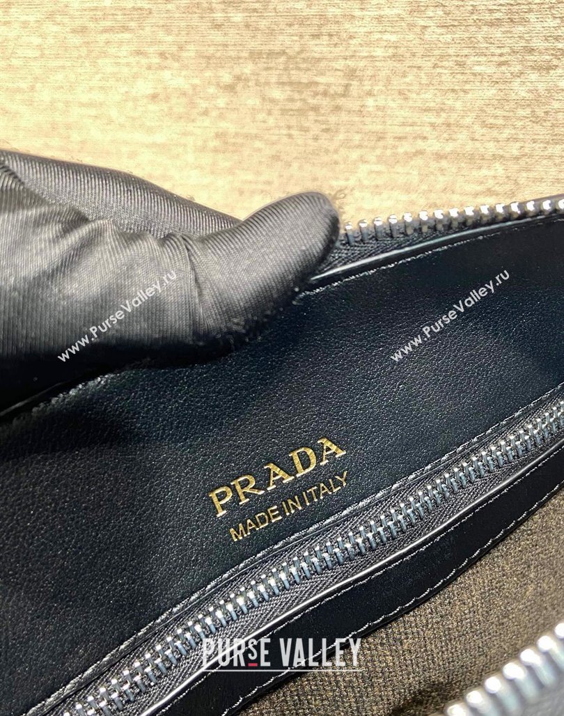 Prada Mens Leather shoulder bag Black 2024 2VH177 (YZ-240715041)