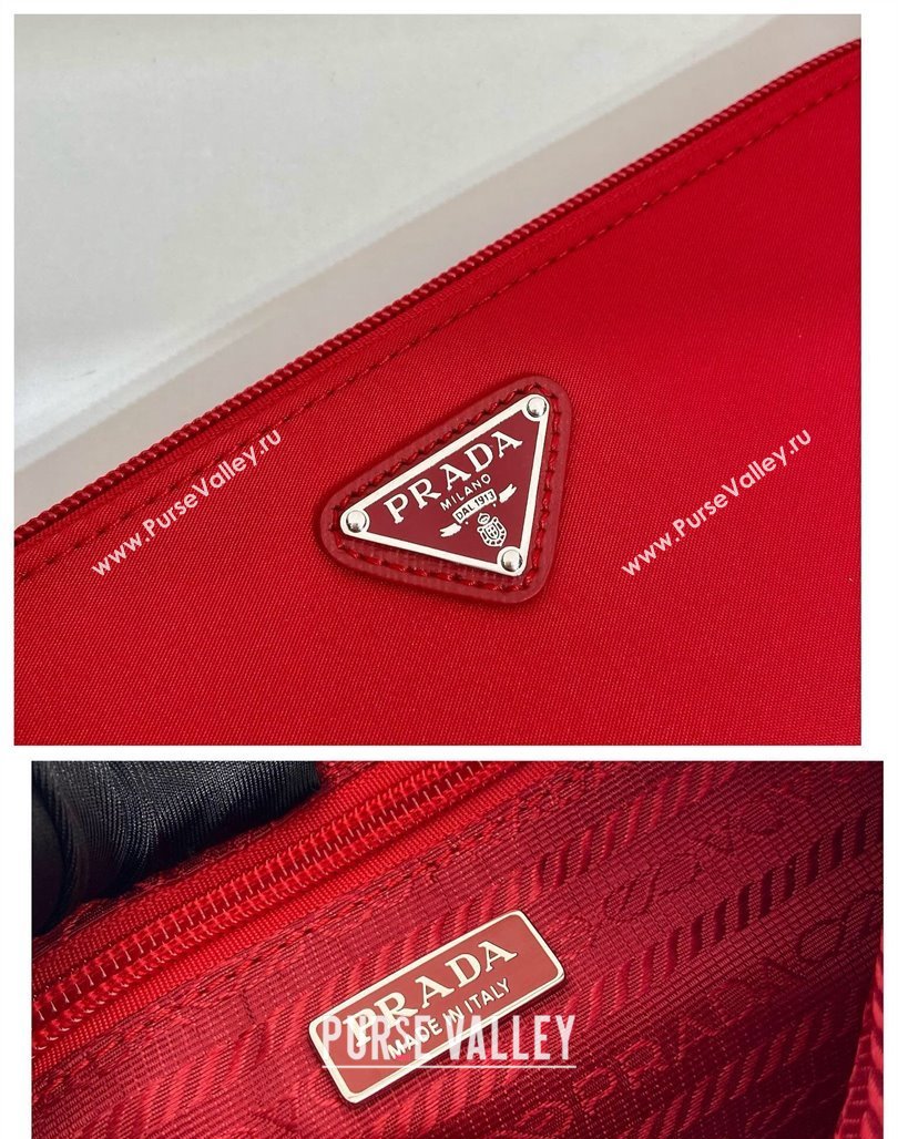 Prada Re-Nylon mini bag 1NI545 Red 2024 (YZ-240715022)