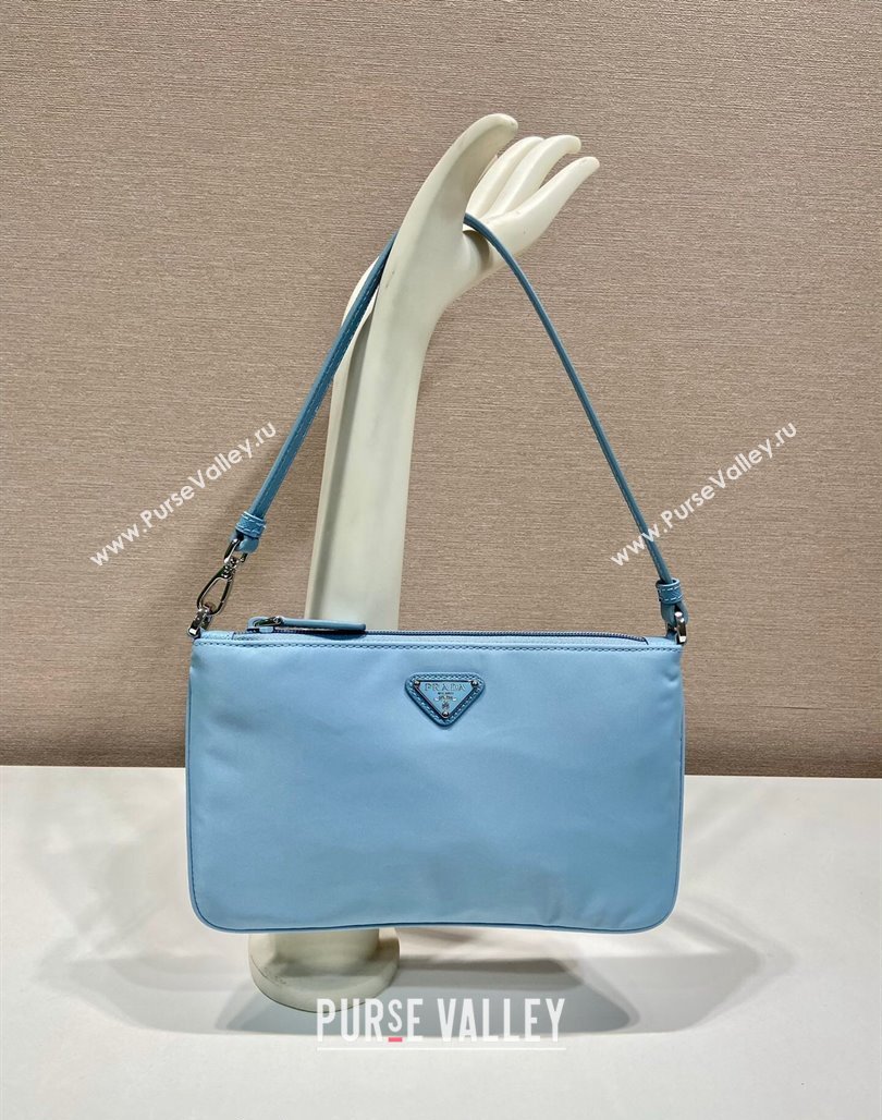 Prada Re-Nylon mini bag 1NI545 Light Blue 2024 (YZ-240715025)