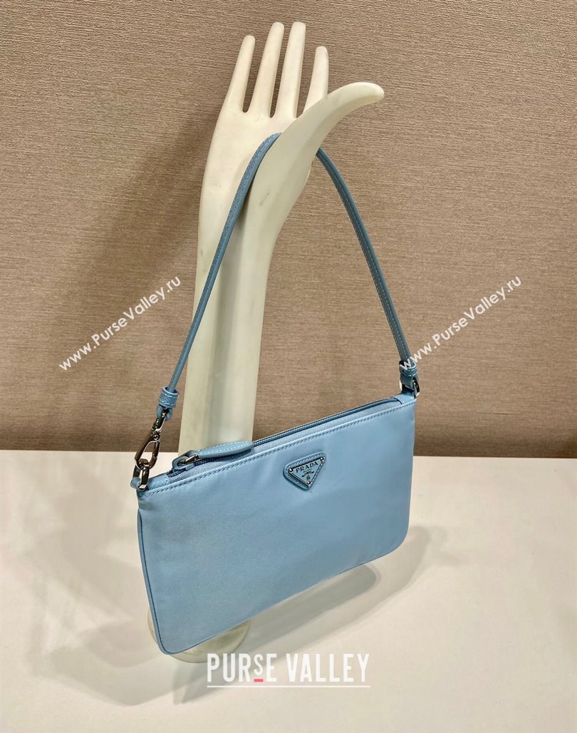 Prada Re-Nylon mini bag 1NI545 Light Blue 2024 (YZ-240715025)