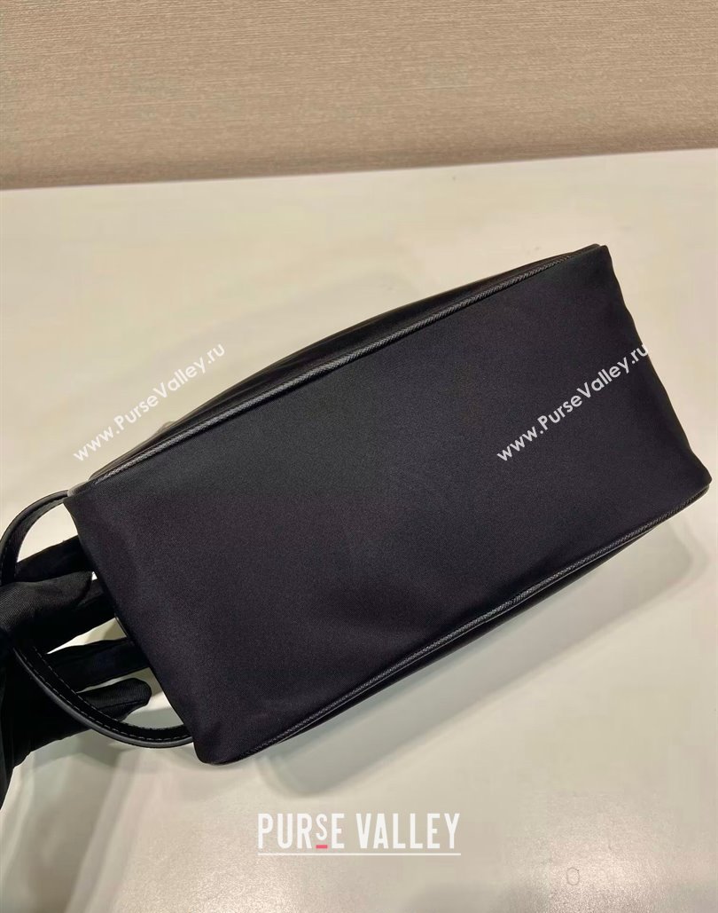 Prada Mens Re-Nylon and leather pouch Black 2024 2NA819 (YZ-240805082)