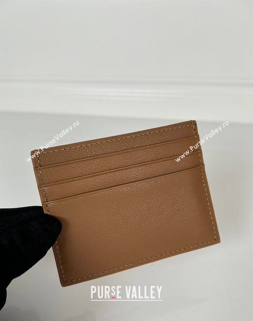 Prada Leather card holder wallet Brown 2024 1MC025 0805 (YZ-240805107)