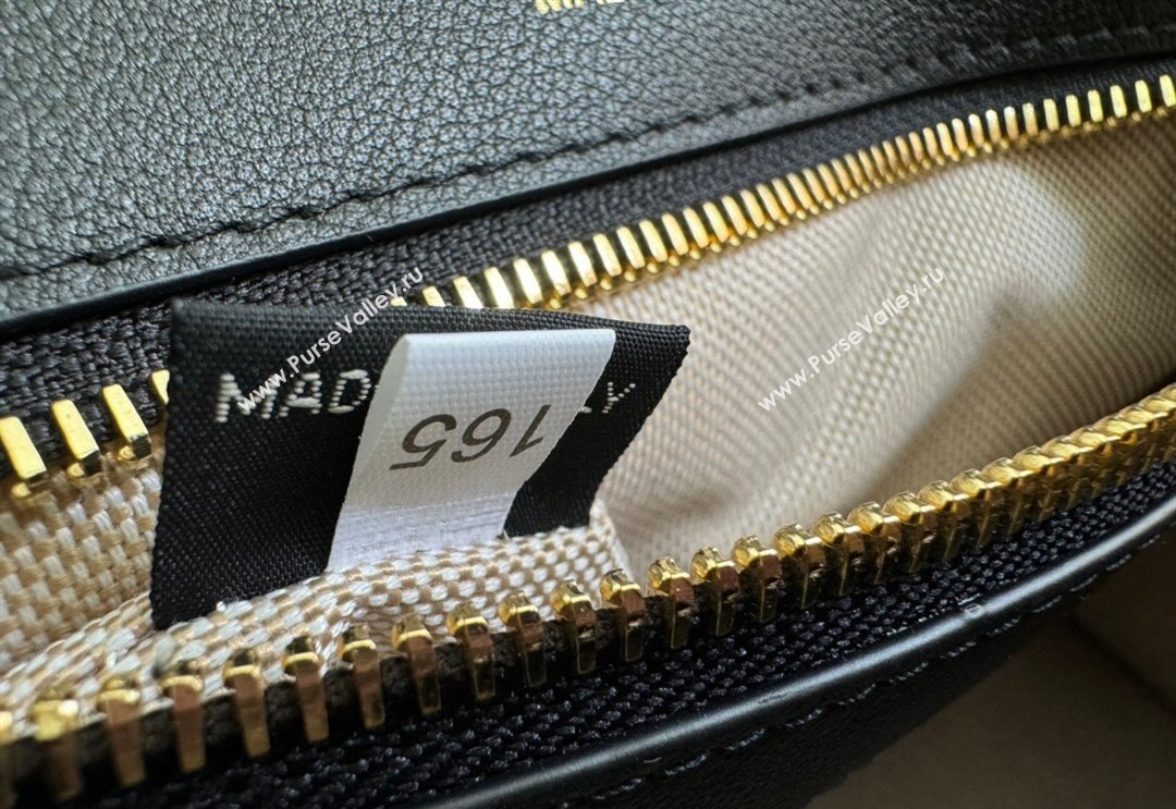 Prada Medium leather tote bag Black 2024 1BG538 (YZ-240827058)