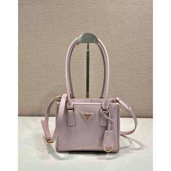 Prada Galleria Saffiano leather mini-bag Alabaster Pink 2024 1BA906 (YZ-241031030)