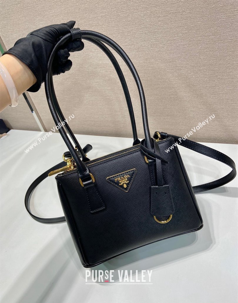 Prada Galleria Saffiano leather mini-bag Black 2024 1BA906 (YZ-241031032)