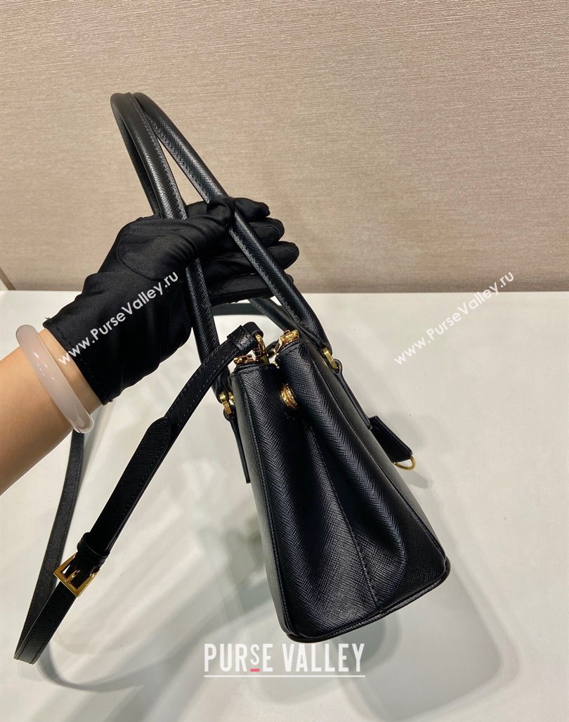 Prada Galleria Saffiano leather mini-bag Black 2024 1BA906 (YZ-241031032)