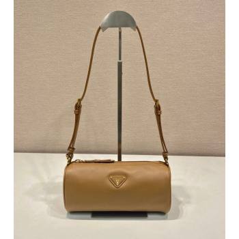 Prada Leather Pouch Mini Bag Brown 2024 1NE058 (YZ-241213054)