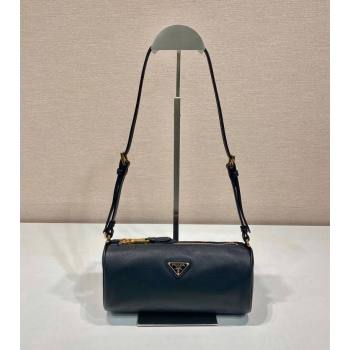 Prada Leather Pouch Mini Bag Black 2024 1NE058 (YZ-241213055)