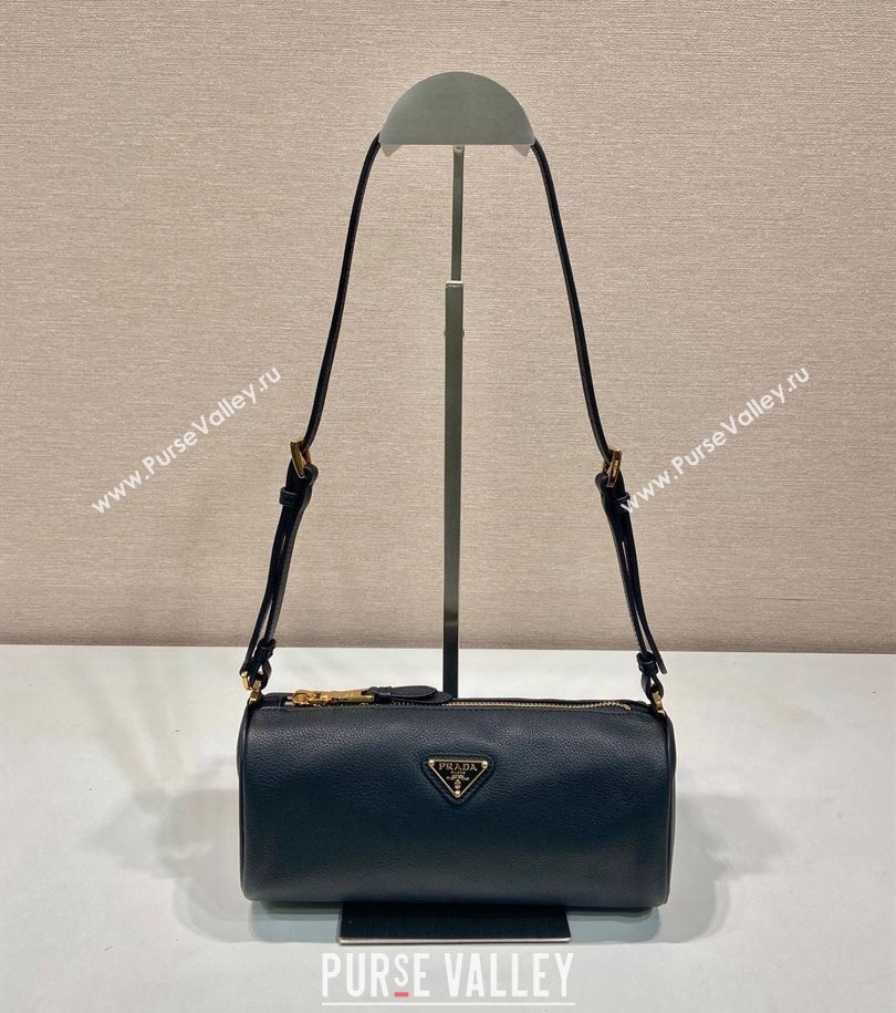 Prada Leather Pouch Mini Bag Black 2024 1NE058 (YZ-241213055)