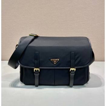 Prada Nylon Messenger Bag Black 2024 1BD369 (YZ-241213092)