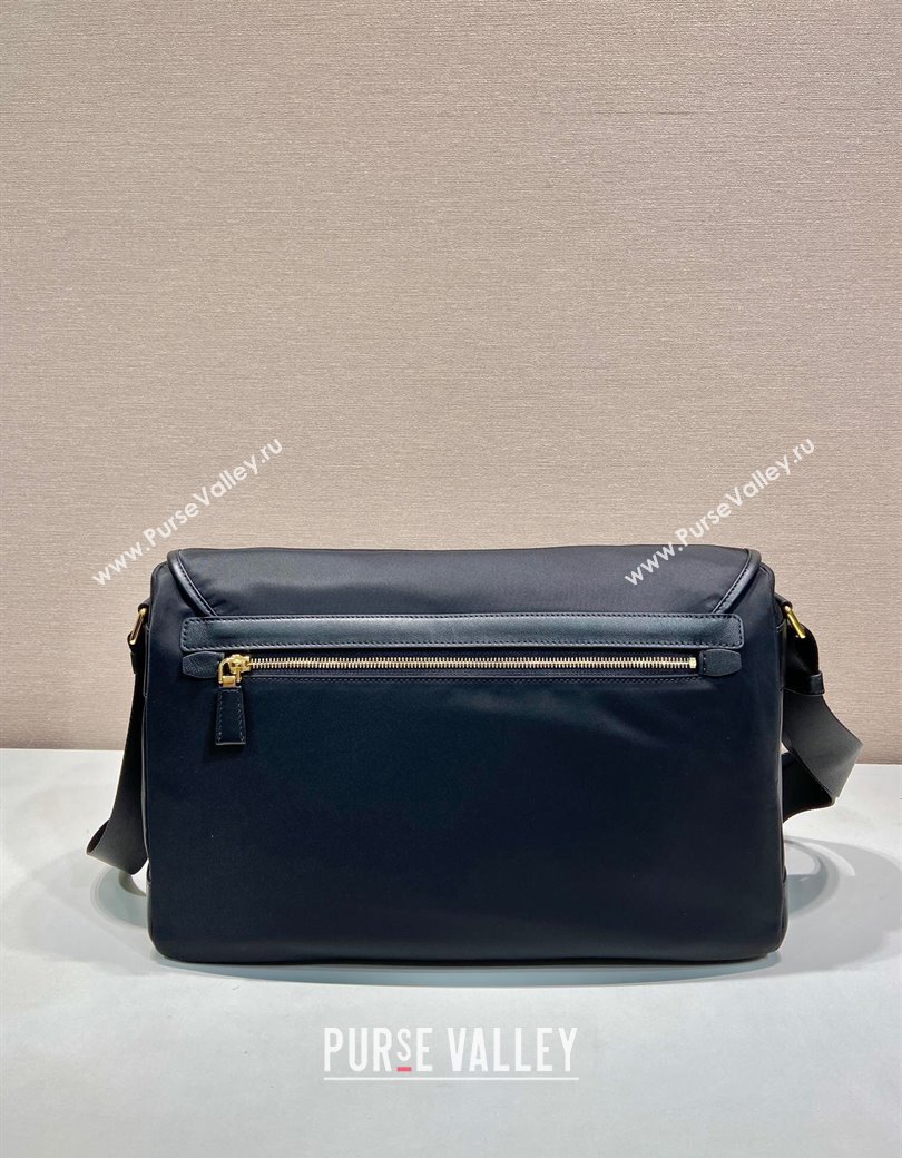 Prada Nylon Messenger Bag Black 2024 1BD369 (YZ-241213092)