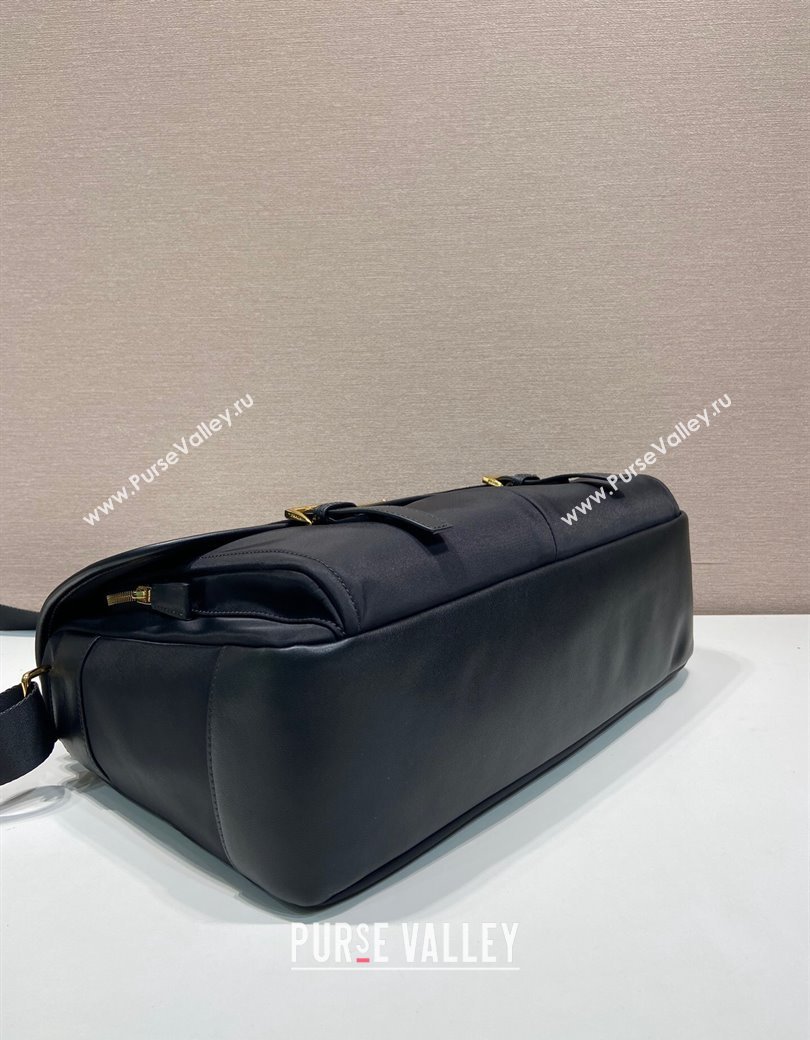 Prada Nylon Messenger Bag Black 2024 1BD369 (YZ-241213092)