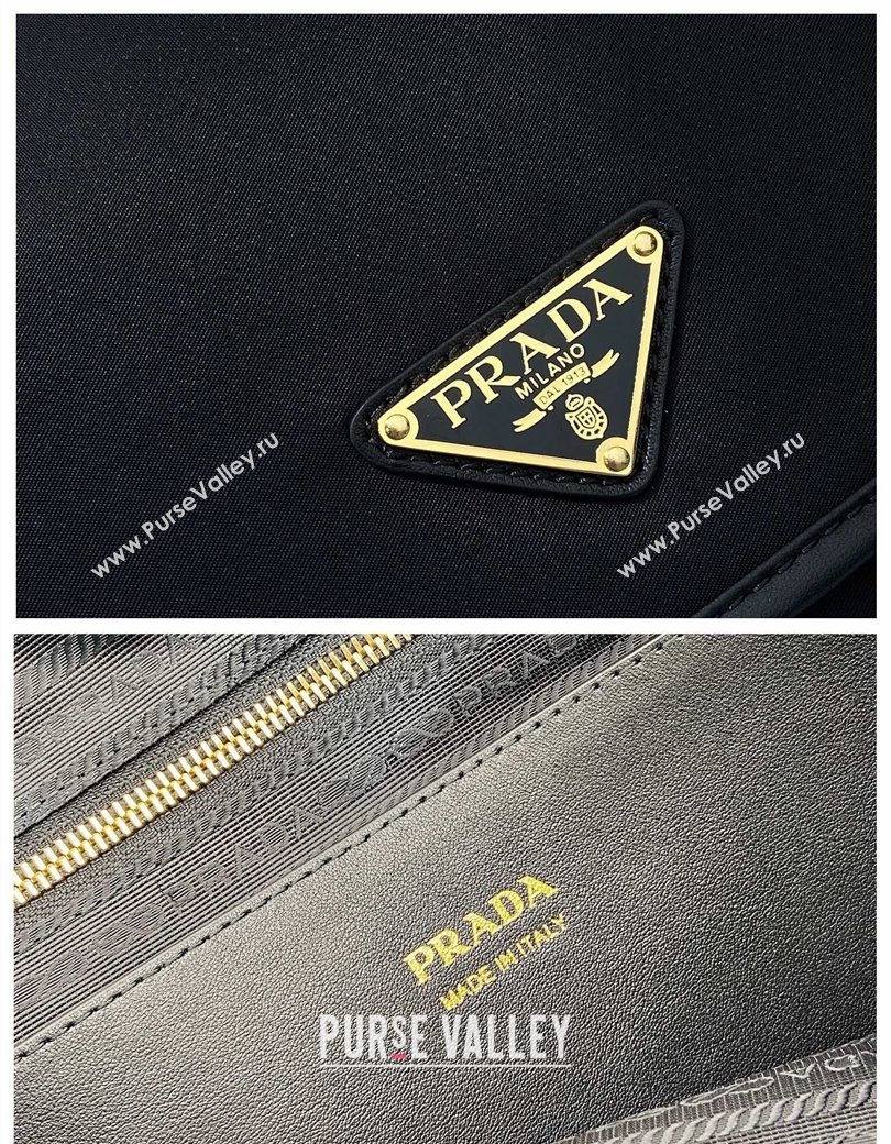 Prada Nylon Messenger Bag Black 2024 1BD369 (YZ-241213092)