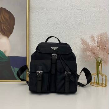 Prada Small Nylon Backpack Bag 1BZ677 Black 2024 (nana-241213104)