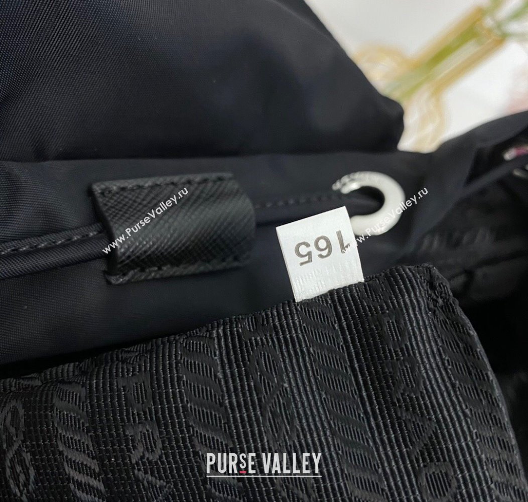 Prada Small Nylon Backpack Bag 1BZ677 Black 2024 (nana-241213104)