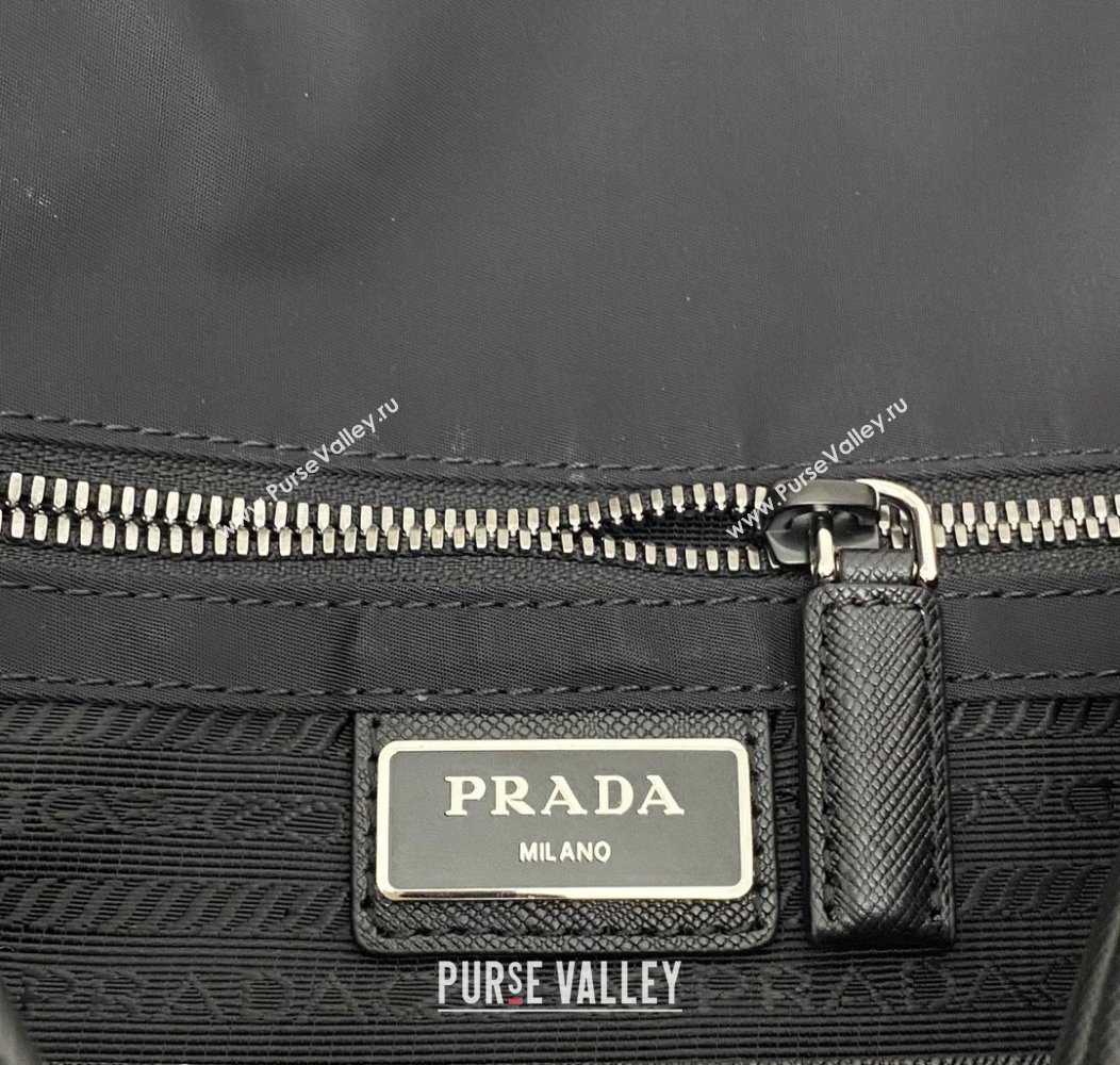 Prada Mens Black Nylon messenger bag 2024 2VD769 (nana-241213109)