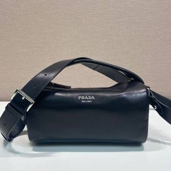 Prada Nappa leather shoulder bag Black 2025 2VH188 (YZ-250521018)