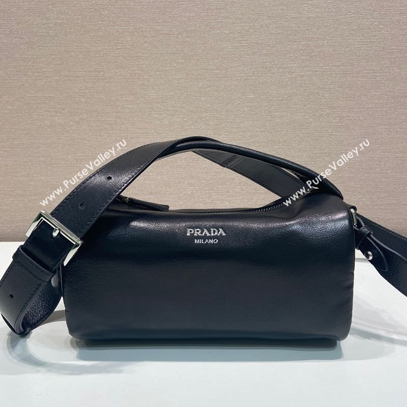 Prada Nappa leather shoulder bag Black 2025 2VH188 (YZ-250521018)