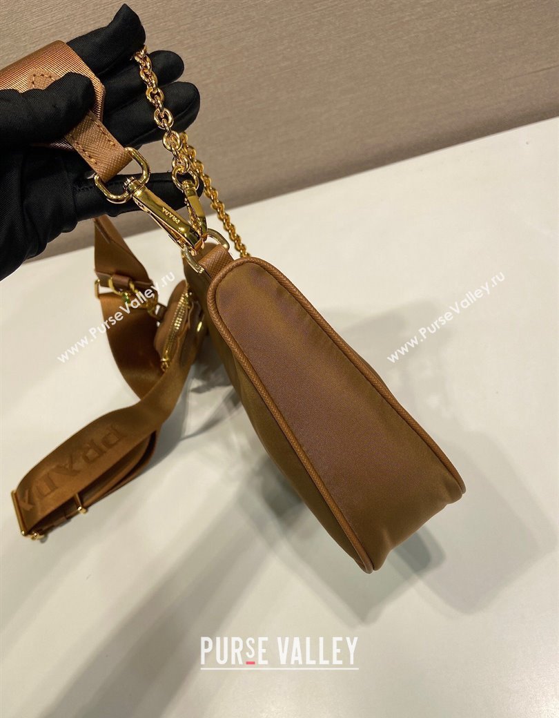 Prada Re-Edition 2005 Re-Nylon Bag 1BH204 Brandy Brown 2025 (YZ-250207040)