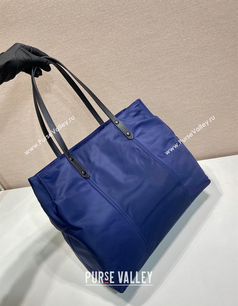Prada Nylon Tote Bag Blue 2025 1BG184 (YZ-250207042)