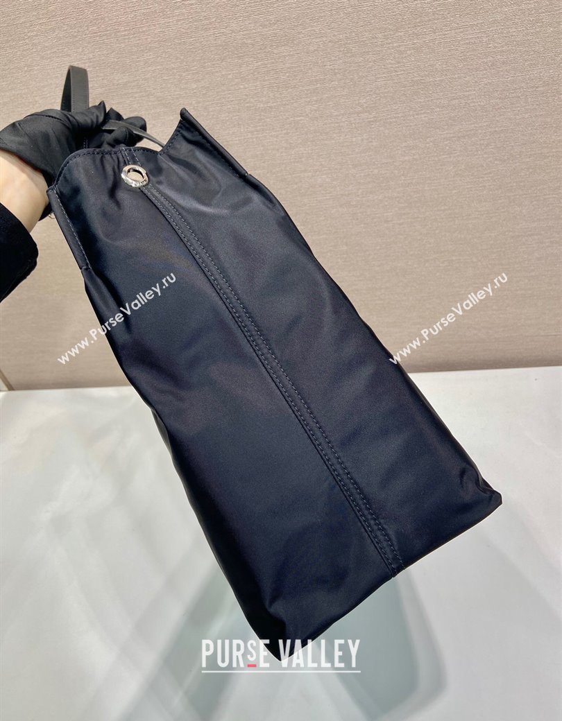 Prada Nylon Tote Bag Black 2025 1BG184 (YZ-250207043)