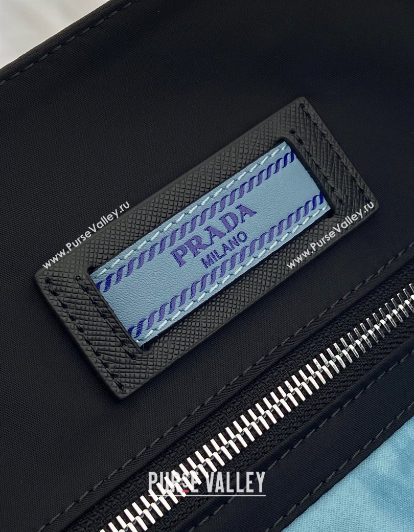 Prada Nylon Tote Bag Black 2025 1BG184 (YZ-250207043)