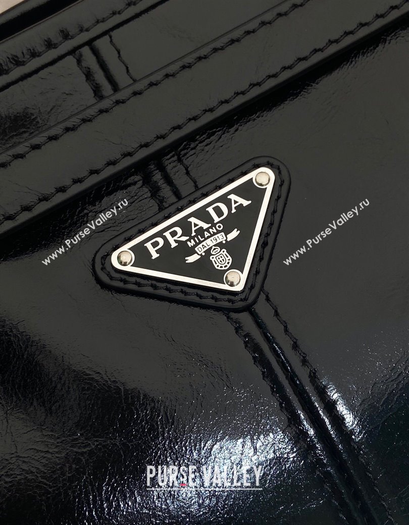 Prada Mens Leather tote bag Black 2025 2VG128 (YZ-250207011)