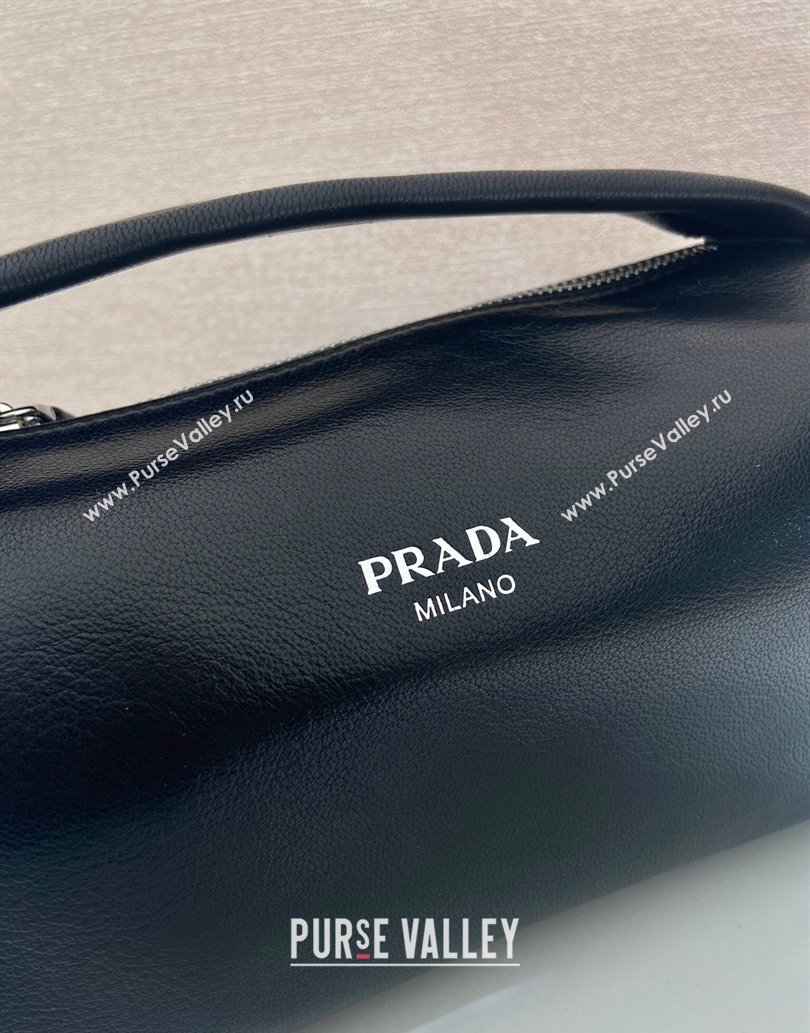 Prada Nappa leather shoulder bag Black 2025 2VH188 (YZ-250521018)