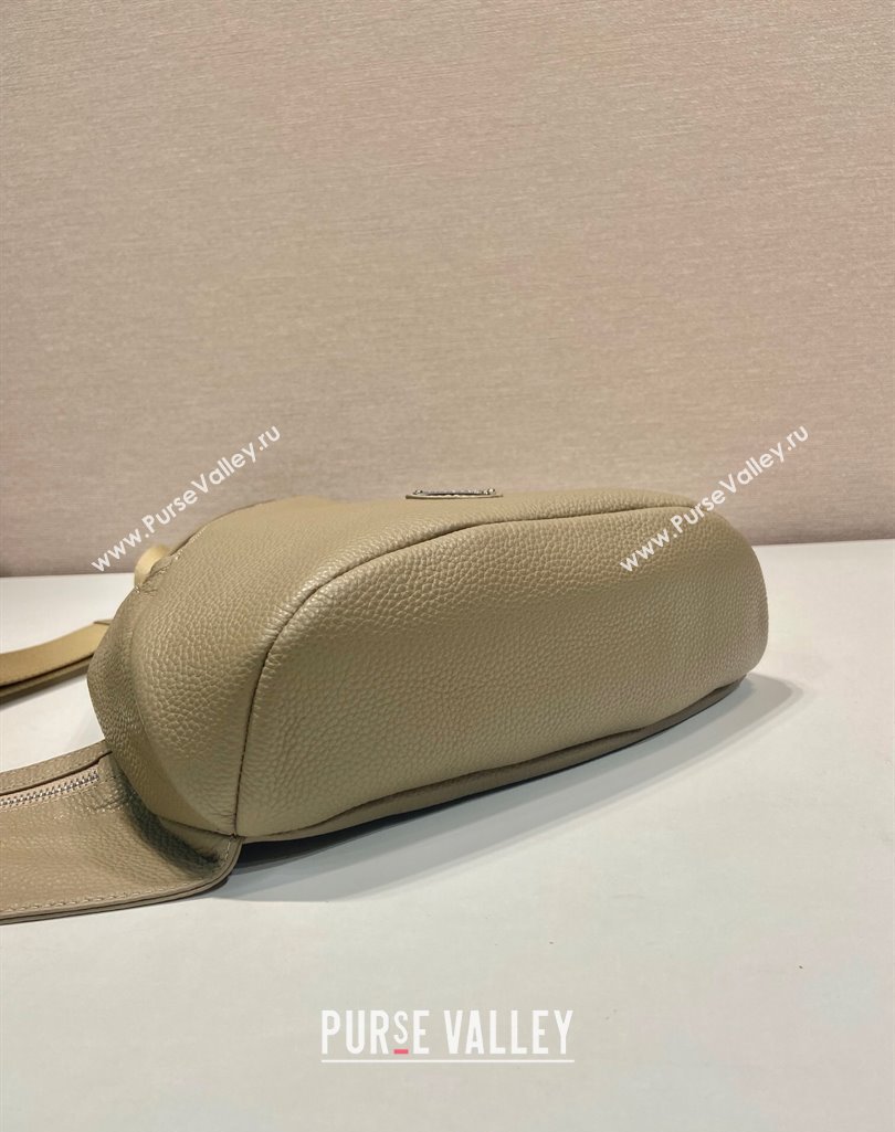 Prada Mens Cross leather bag 2VZ092 Beige 2025 (YZ-250407019)
