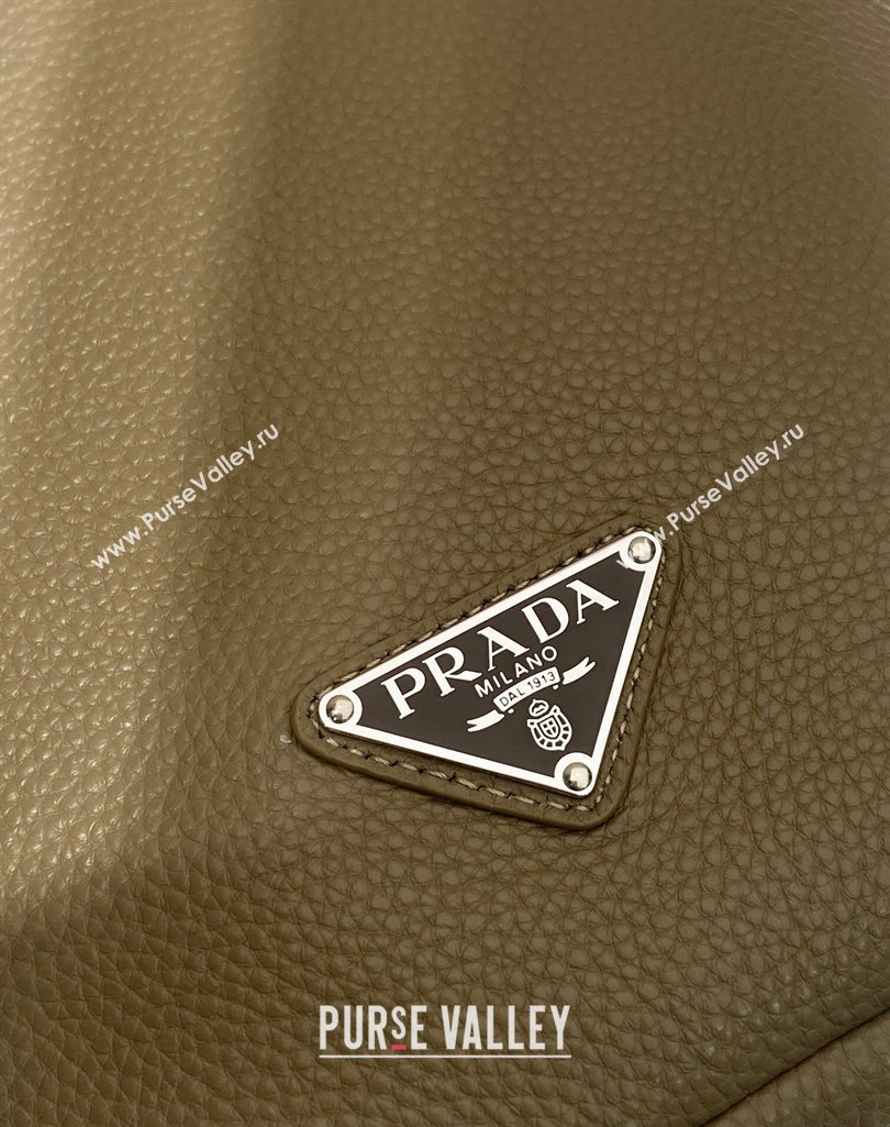 Prada Mens Cross leather bag 2VZ092 Beige 2025 (YZ-250407019)