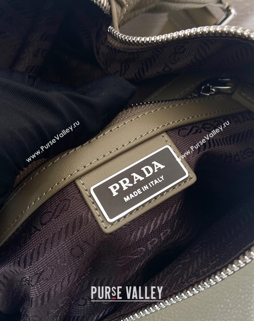 Prada Mens Cross leather bag 2VZ092 Beige 2025 (YZ-250407019)