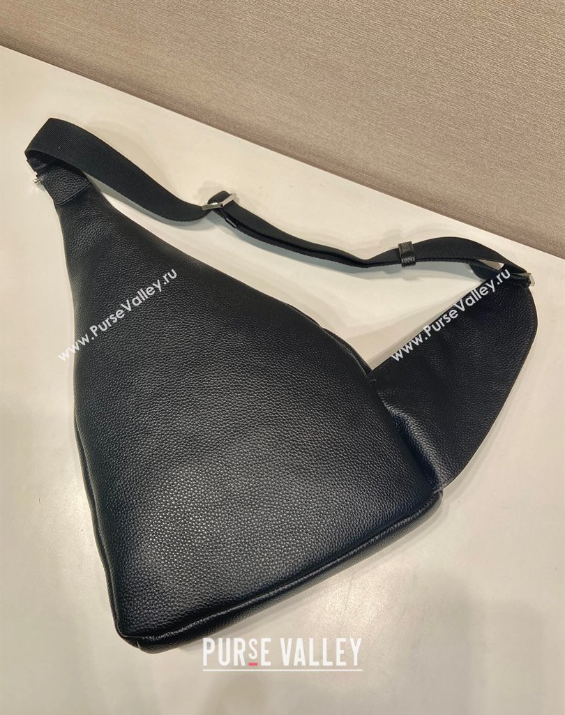 Prada Mens Cross leather bag 2VZ092 Black 2025 (YZ-250407020)